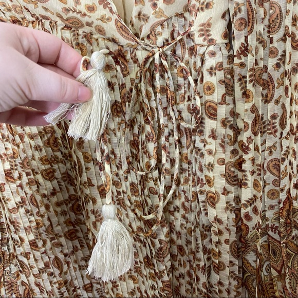 ANTHROPOLOGIE By Let Me Be Shyla Pleated Mini Dress Size small - Picture 9 of 15